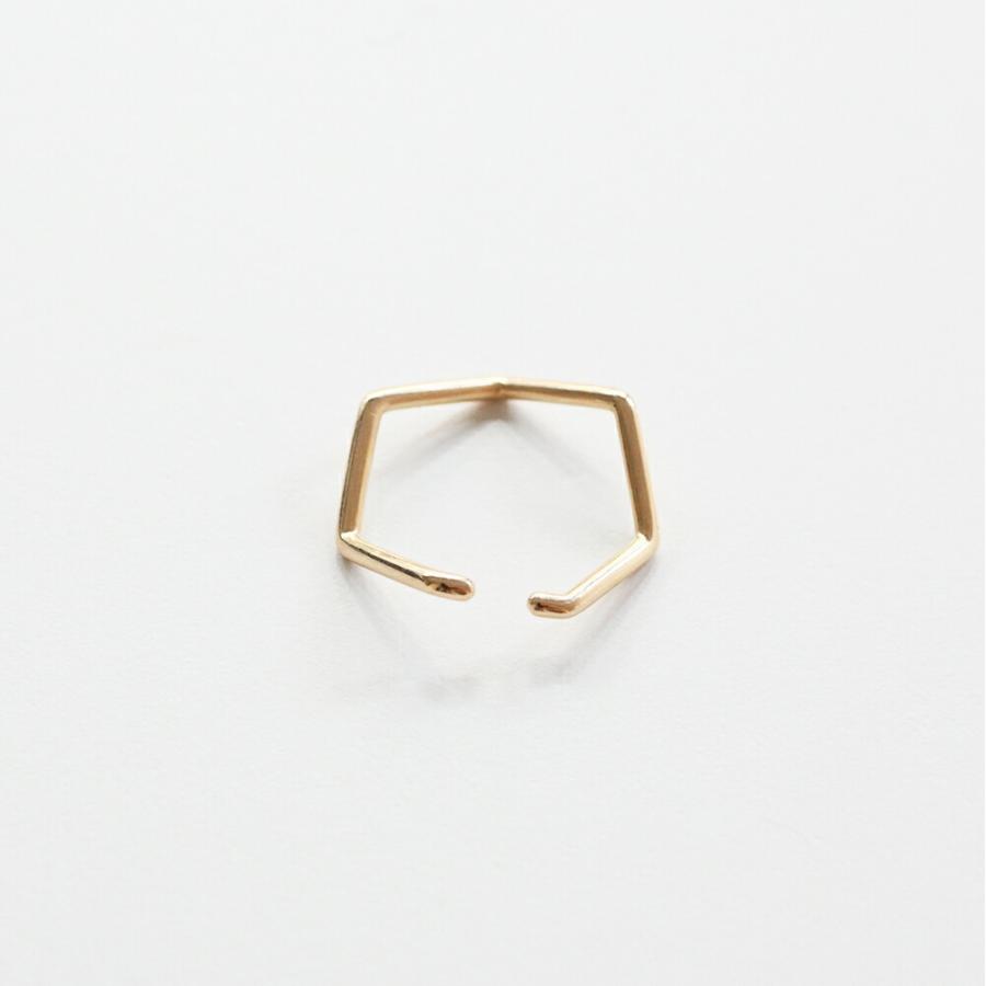 siki (シキ) / NNK-EC01LL-SVGP / 七角形イヤーカフ - ゴールド LL |  | 03