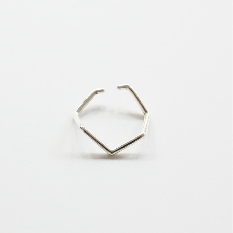 siki (シキ) / NNK-EC01LL-SV / silver 七角形イヤーカフ - シルバー LL |  | 01