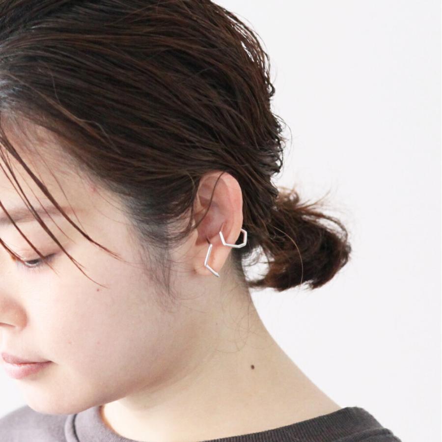 siki (シキ) / NNK-EC01LL-SV / silver 七角形イヤーカフ - シルバー LL |  | 10