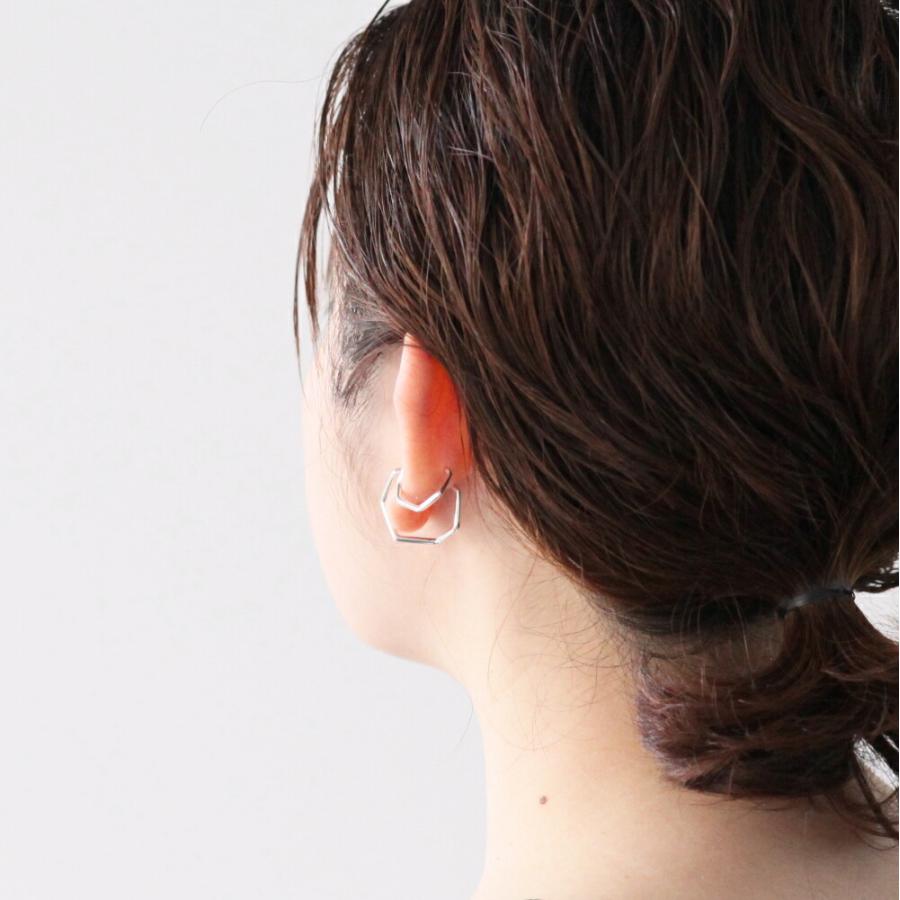 siki (シキ) / NNK-EC01LL-SV / silver 七角形イヤーカフ - シルバー LL |  | 11