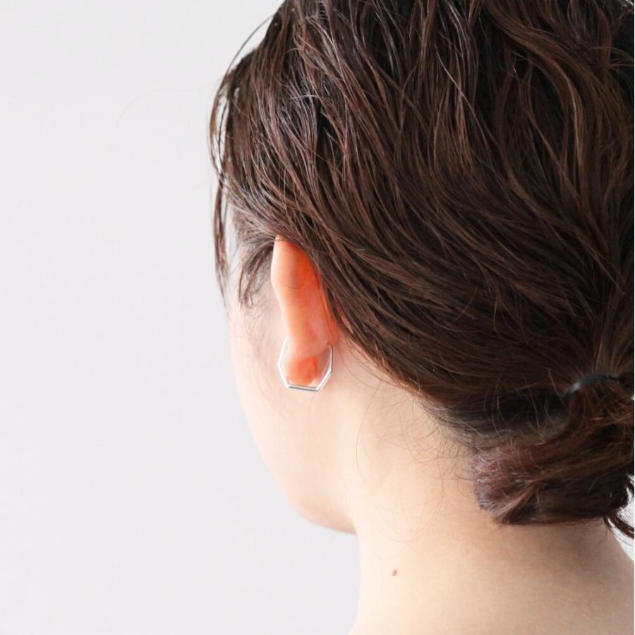 siki (シキ) / NNK-EC01LL-SV / silver 七角形イヤーカフ - シルバー LL |  | 07