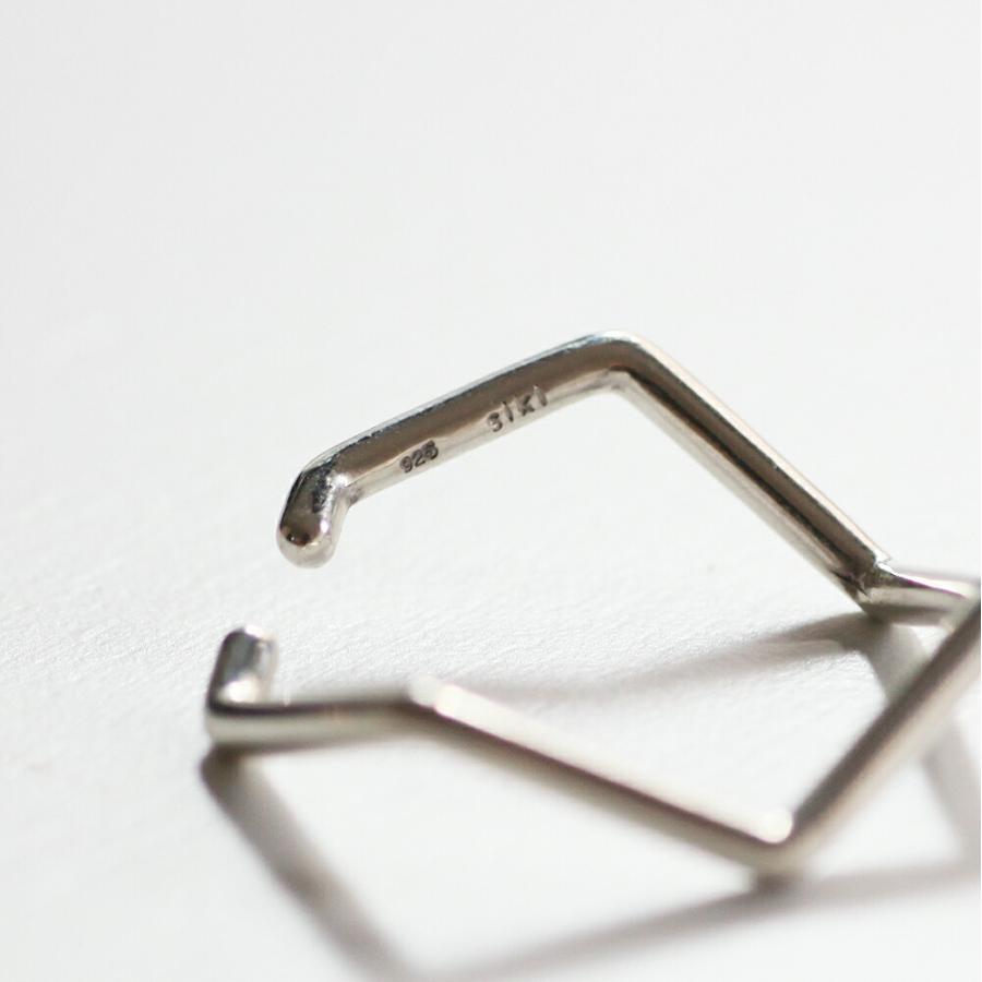 siki (シキ) / NNK-EC01LL-SV / silver 七角形イヤーカフ - シルバー LL |  | 08