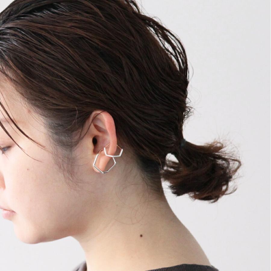 siki (シキ) / NNK-EC01LL-SV / silver 七角形イヤーカフ - シルバー LL |  | 09