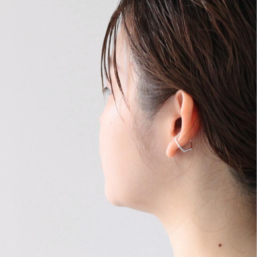 siki (シキ) / NNK-EC01M-SV / silver 七角形イヤーカフ - シルバー M |  | 05