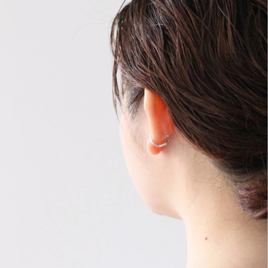 siki (シキ) / NNK-EC01M-SV / silver 七角形イヤーカフ - シルバー M |  | 07