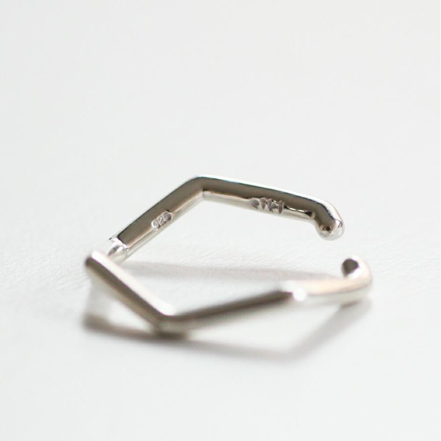 siki (シキ) / NNK-EC01M-SV / silver 七角形イヤーカフ - シルバー M |  | 08