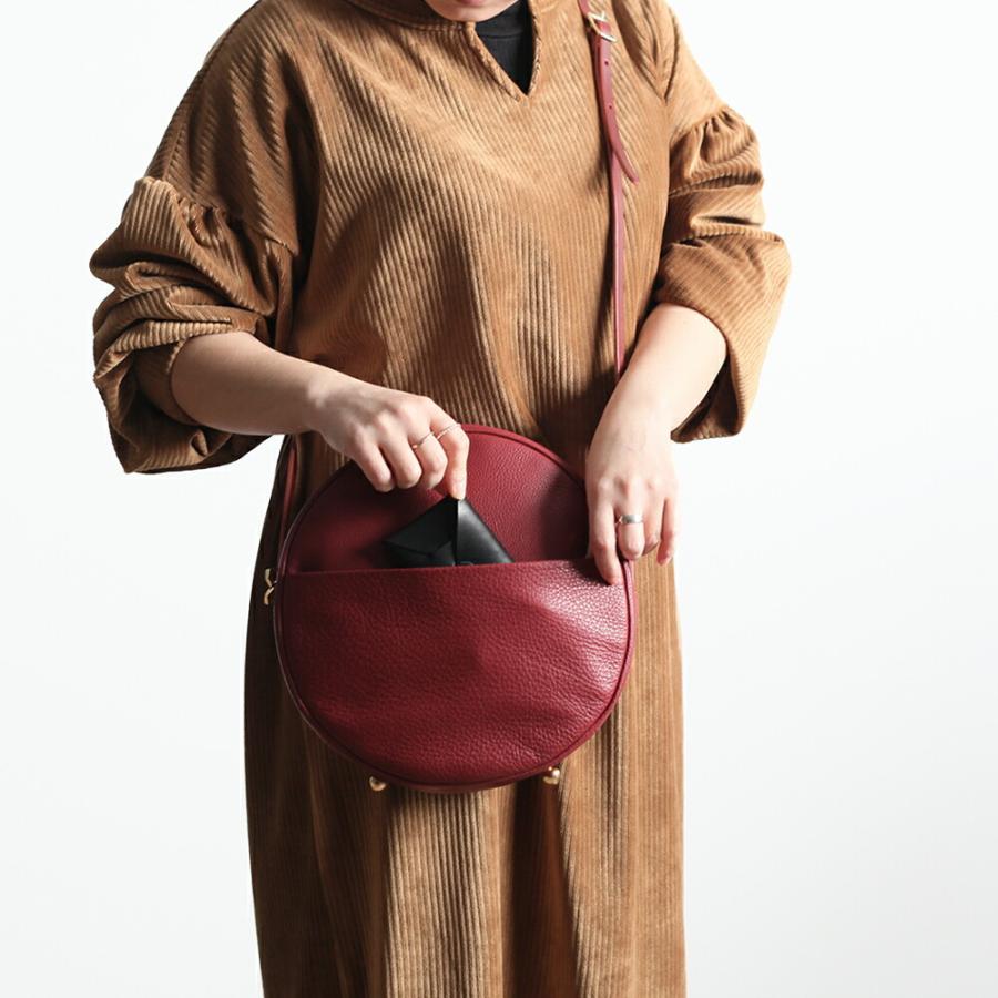 Ense（アンサ） / maru pochette M レザー マルポシェット M T203 - 全4色 送料無料 |  | 08