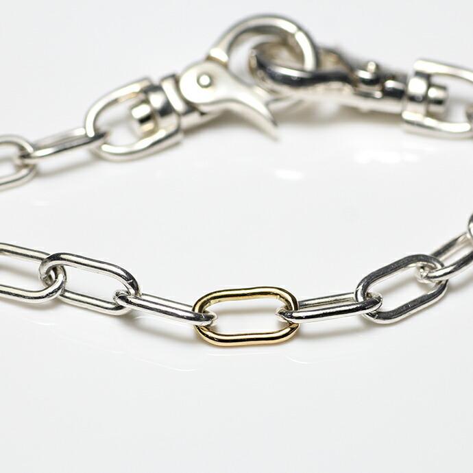 イロンデール エペパン hirondelle et pepin / silver k18  sv-20fw-29 wallet chain バングル レディース ギフト プレゼント ブレスレット ア… | hirondelle | 03