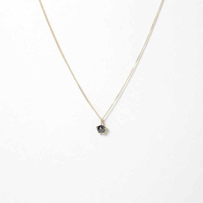 イロンデール エペパン hirondelle et pepin / k18 hn-20fw-539 5つ爪ブラックダイヤ ネックレス / ゴールド レディース ギフト プレゼント ア… | hirondelle | 05