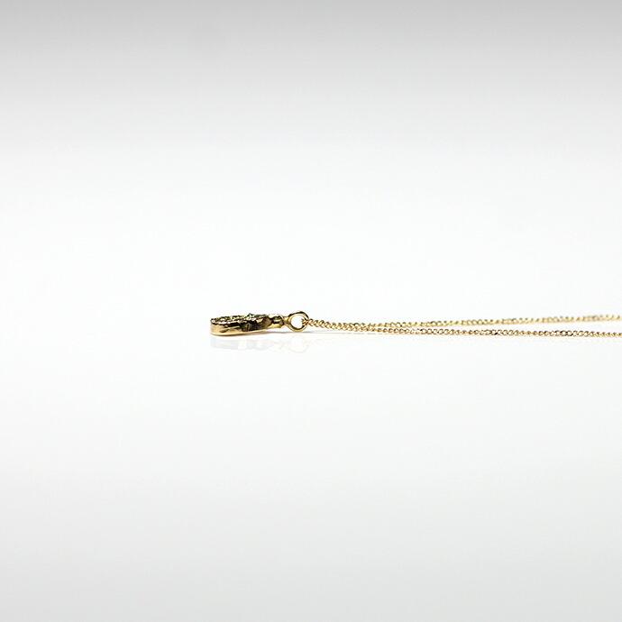 イロンデール エペパン hirondelle et pepin / k18 hn-20fw-541 フルーツパヴェ pear 梨 ネックレス / ゴールド レディース ギフト プレゼント … | hirondelle | 01