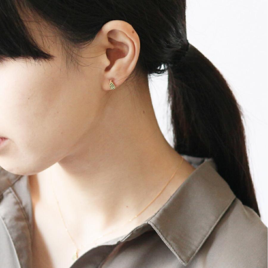 イロンデール エペパン hirondelle et pepin / k18 hp-20fw-644 フルーツパヴェ pear 梨 ピアス / ゴールド (片耳タイプ) レディース ギフト プ… | hirondelle | 09