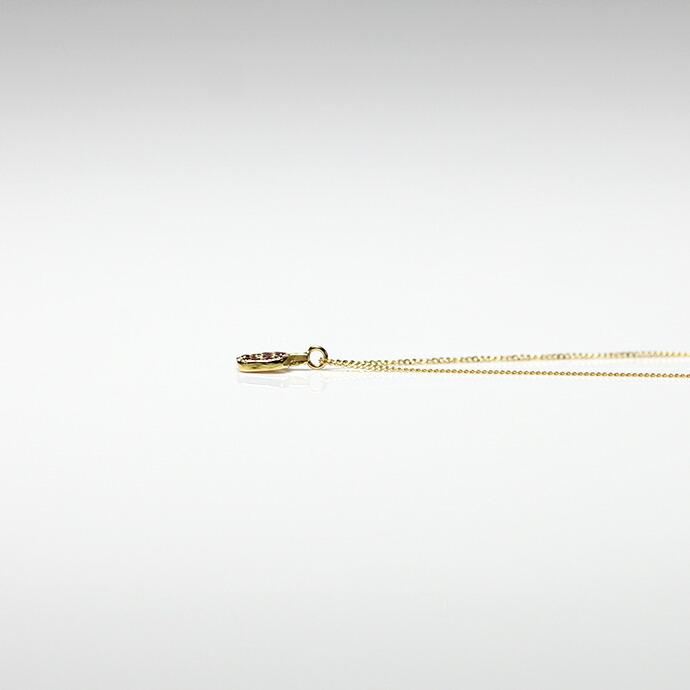 イロンデール エペパン hirondelle et pepin / k18 hn-20fw-542 フルーツパヴェ apple りんご ネックレス / ゴールド レディース ギフト プレゼ… | hirondelle | 02