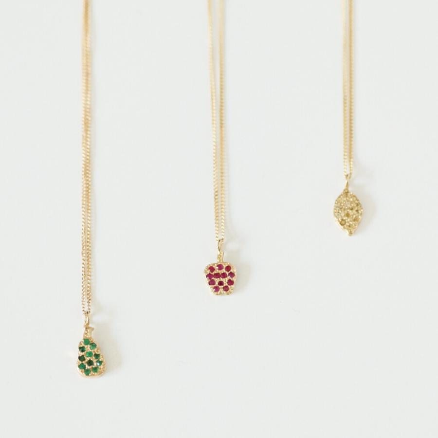 イロンデール エペパン hirondelle et pepin / k18 hn-20fw-543 フルーツパヴェ lemon レモン ネックレス / ゴールド レディース ギフト プレゼ… | hirondelle | 06