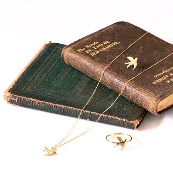 イロンデール エペパン hirondelle et pepin / k18 hn-20fw-544 hirondelle ツバメ ネックレス / ゴールド レディース ギフト プレゼント アク… | hirondelle | 06