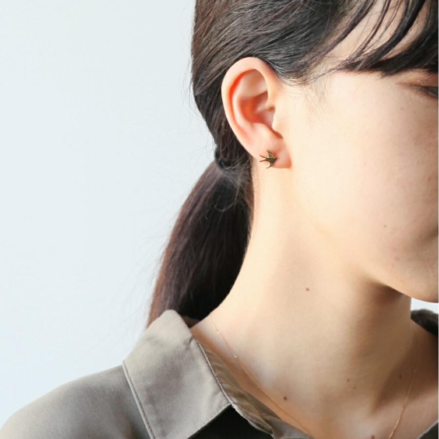 イロンデール エペパン hirondelle et pepin / k18 hp-20fw-647 hirondelle ツバメ ピアス / ゴールド (片耳タイプ) レディース ギフト プレゼ… | hirondelle | 07