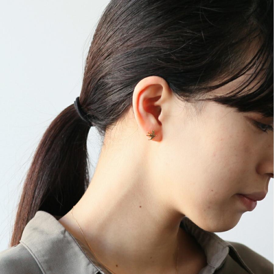 イロンデール エペパン hirondelle et pepin / k18 hp-20fw-647 hirondelle ツバメ ピアス / ゴールド (片耳タイプ) レディース ギフト プレゼ… | hirondelle | 09