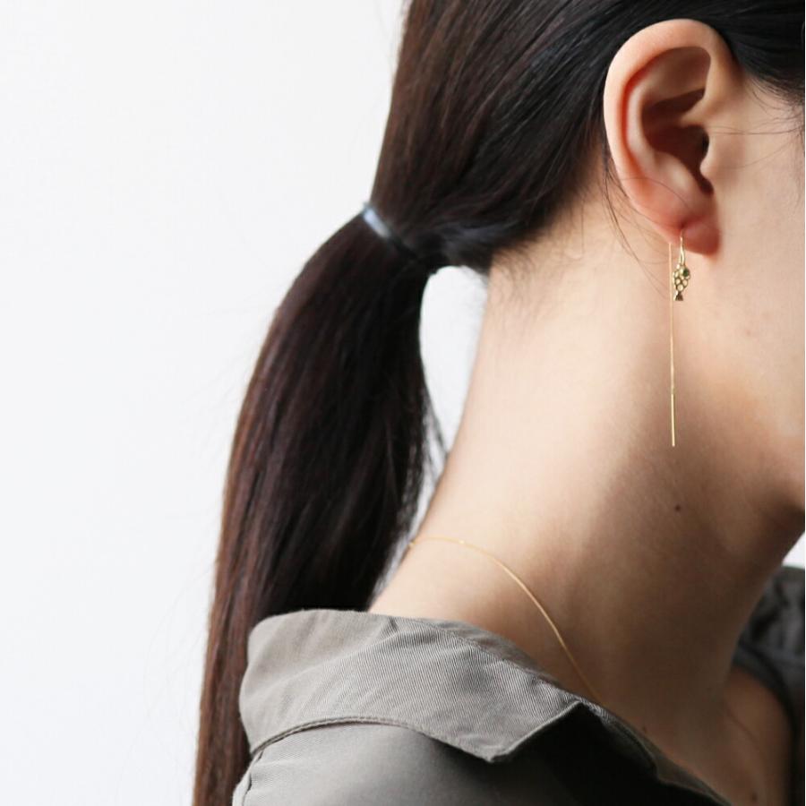 イロンデール エペパン hirondelle et pepin / k18 hp-20fw-643 fishing ピアス / ゴールド (片耳タイプ) レディース ギフト プレゼント アクセ… | hirondelle | 07