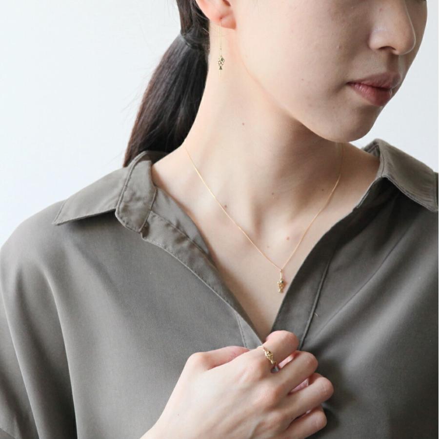 イロンデール エペパン hirondelle et pepin / k18 hn-20fw-540 fishing ネックレス / ゴールド レディース ギフト プレゼント アクセサリー ジ… | hirondelle | 06