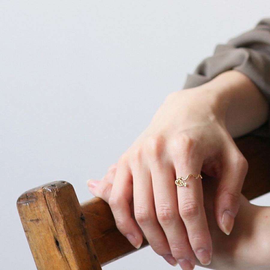 イロンデール エペパン hirondelle et pepin / k18 hr-20fw-563 fishing リング / ゴールド レディース 指輪 ギフト プレゼント 記念日 アクセ… | hirondelle | 02