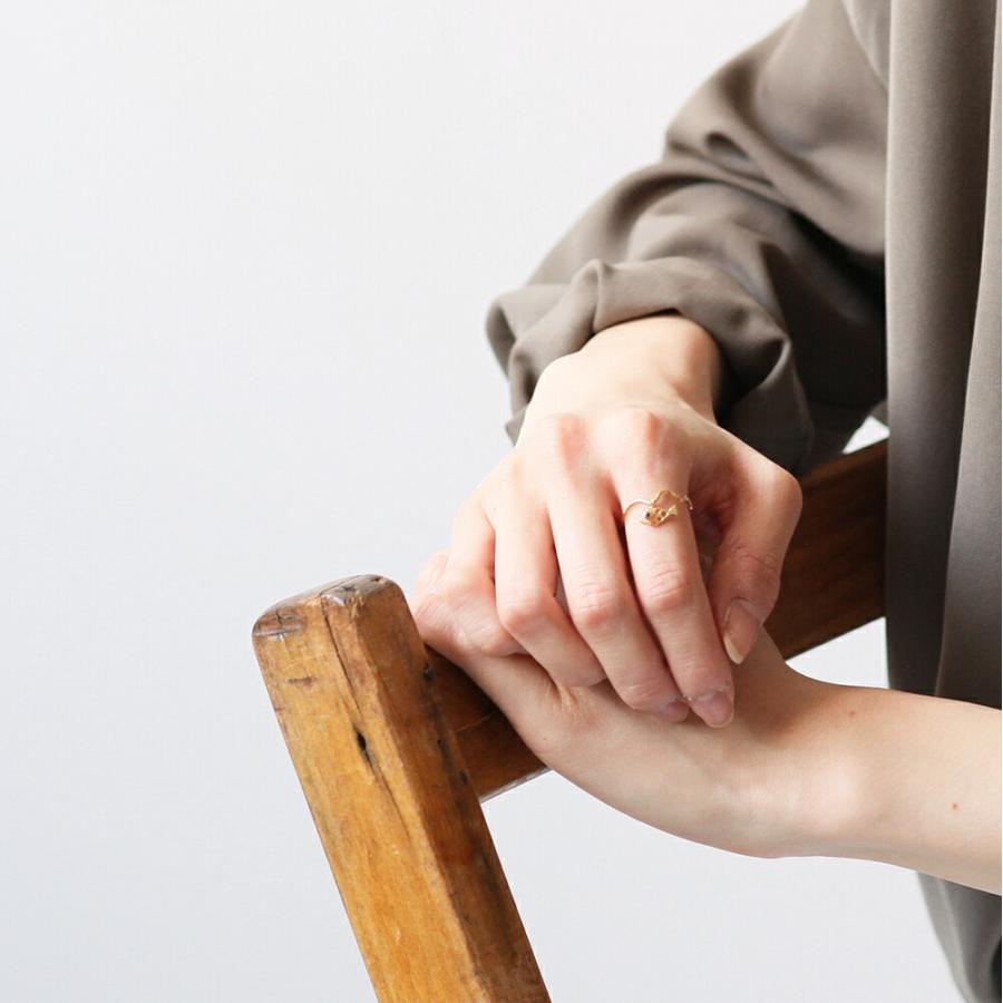 イロンデール エペパン hirondelle et pepin / k18 hr-20fw-563 fishing リング / ゴールド レディース 指輪 ギフト プレゼント 記念日 アクセ… | hirondelle | 07