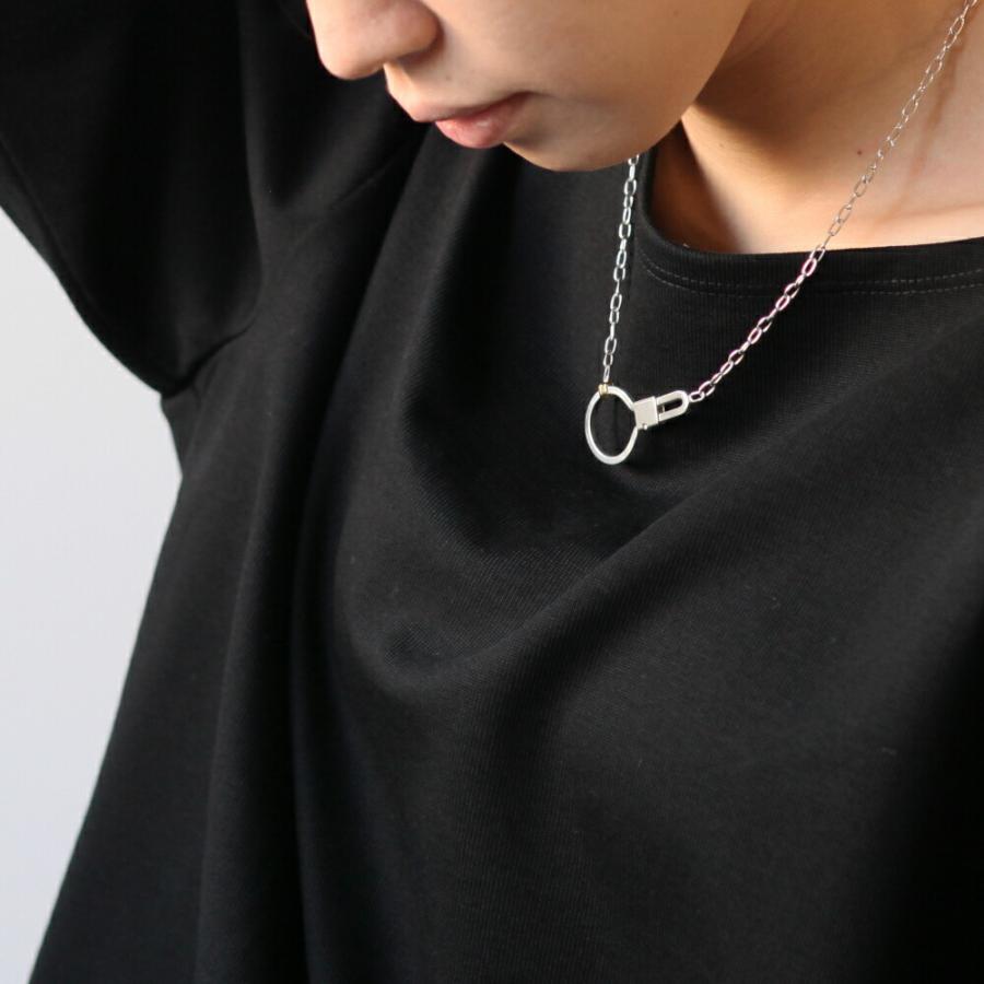 【廃番商品】hirondelle et pepin（イロンデールエペパン） / silver k18 sn-20fw-22 key ring  ネックレス | hirondelle | 02