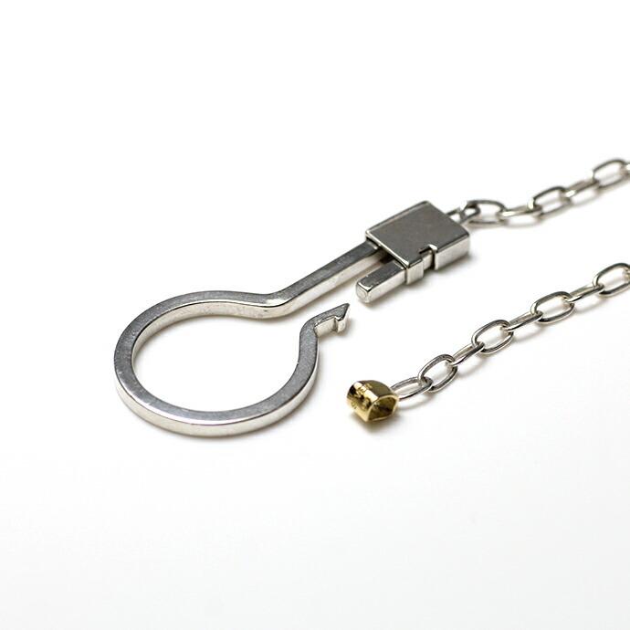 【廃番商品】hirondelle et pepin（イロンデールエペパン） / silver k18 sn-20fw-22 key ring  ネックレス | hirondelle | 04