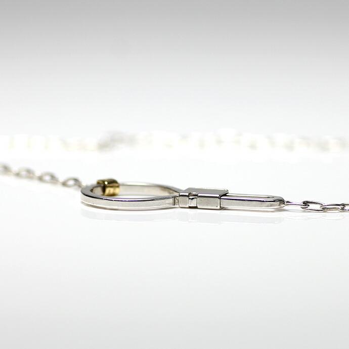 【廃番商品】hirondelle et pepin（イロンデールエペパン） / silver k18 sn-20fw-22 key ring  ネックレス | hirondelle | 05