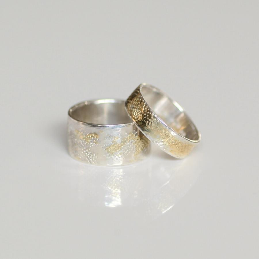 イロンデール エペパン hirondelle et pepin / silver k18 sr-20fw-48 star dust 星屑リング M / シルバー・ゴールド レディース 指輪 ギフト … | hirondelle | 05