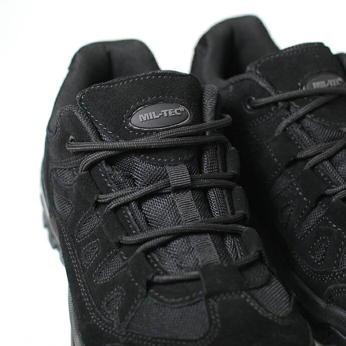 MIL-TEC / SQUAD SHOES 2.5inch - Black スクワッドシューズ ブラック | MIL-TEC | 07