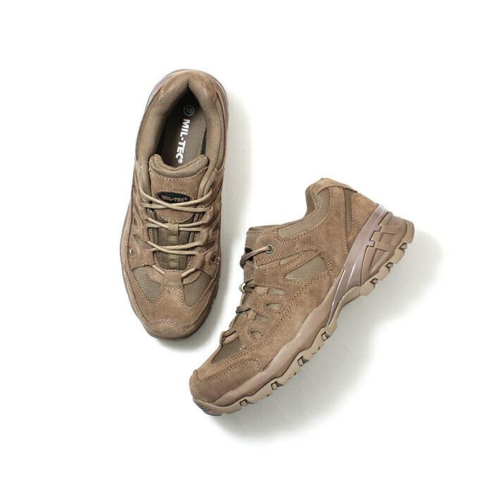 MIL-TEC / SQUAD SHOES 2.5inch - Coyote スクワッドシューズ コヨーテ | MIL-TEC