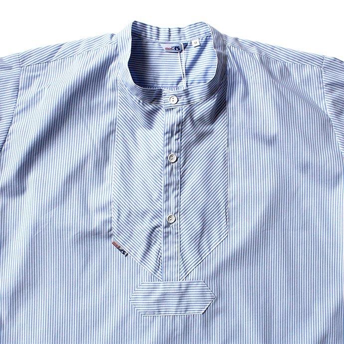 modAS / Sommer Fischerhemd - azur モダス サマーフィッシングシャツ ライトブルーストライプ |  | 03