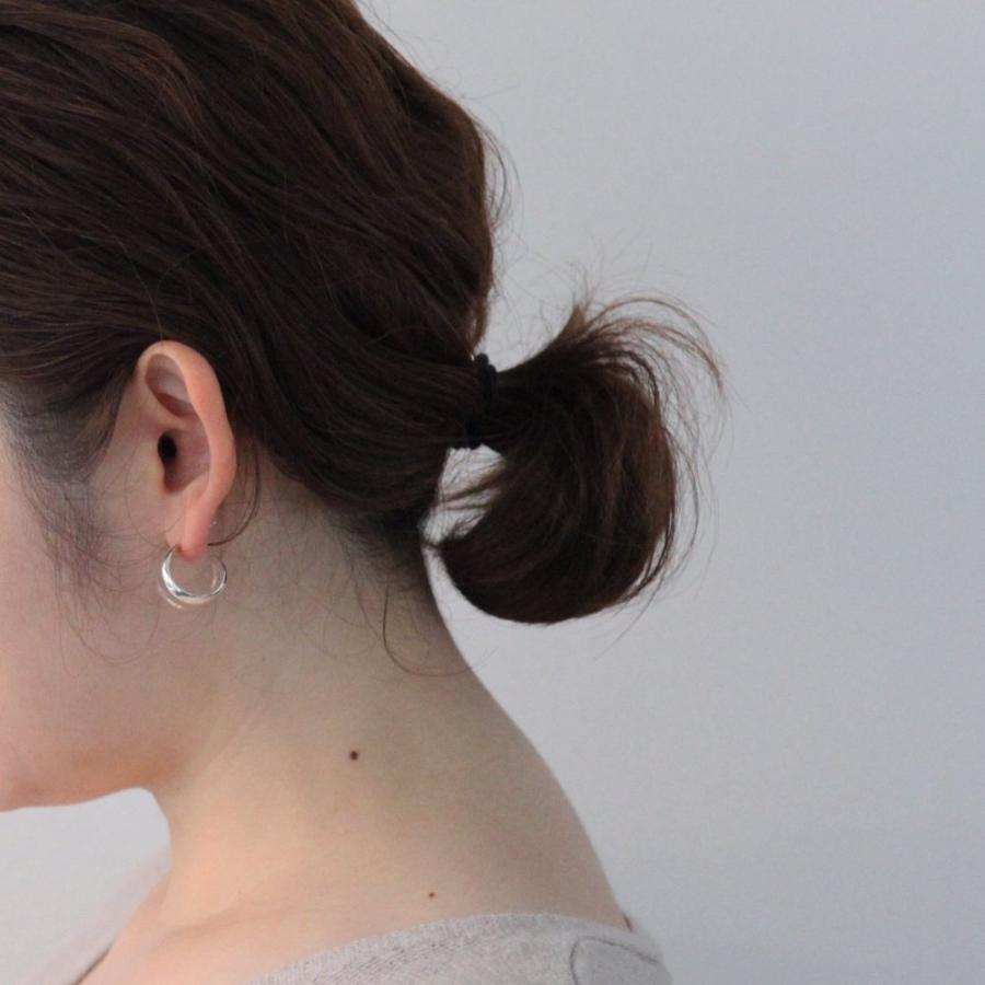 CALLMOON（コールムーン） / ESS012-S Arc hoops - small ピアス - シルバー レディース メンズ ユニセックス ギフト プレゼント アクセサリー 20代 30代 40代… |  | 08