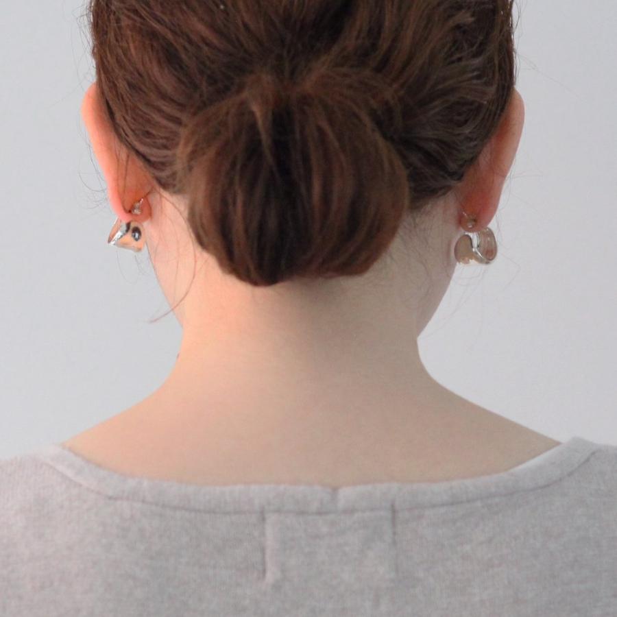 CALLMOON（コールムーン） / ESS012-S Arc hoops - small ピアス - シルバー レディース メンズ ユニセックス ギフト プレゼント アクセサリー 20代 30代 40代… |  | 09