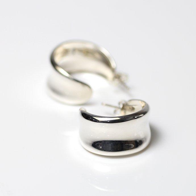CALLMOON（コールムーン） / ESS012 Arc hoops ピアス - シルバー レディース メンズ ユニセックス ギフト プレゼント アクセサリー 20代 30代 40代 あす楽 送… | 