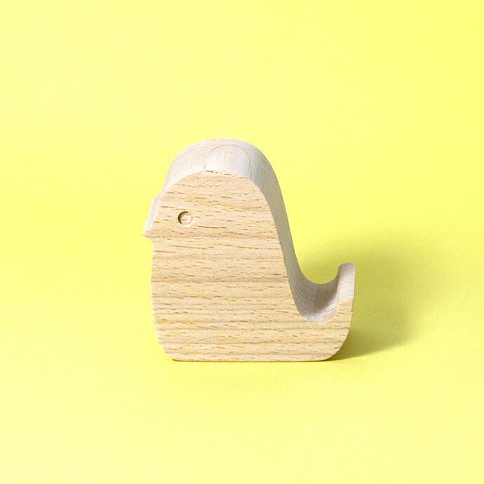 KIKKERLAND（キッカーランド）Beechwood Phone Stand - Bird ビーチウッドフォンスタンド バード | 