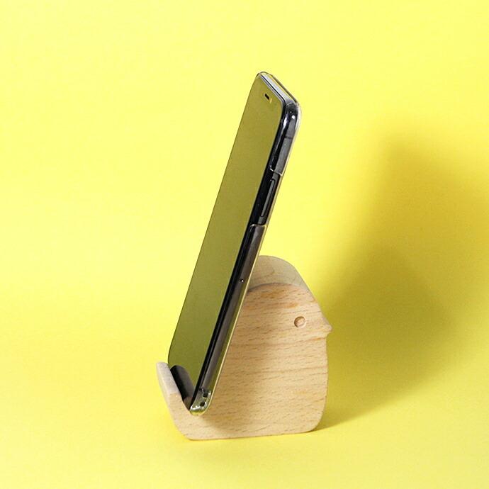 KIKKERLAND（キッカーランド）Beechwood Phone Stand - Bird ビーチウッドフォンスタンド バード |  | 01