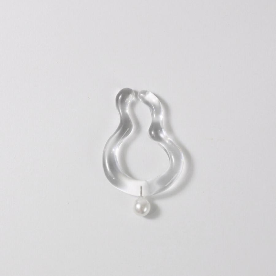 Iria Ashimine（イリア アシミネ） /イヤーカフ   大ぶり WAVE1 レディース ノンホール ギフト プレゼント 記念日 アクセサリー ジュエリー 透明 クリア 素材 … |  | 04