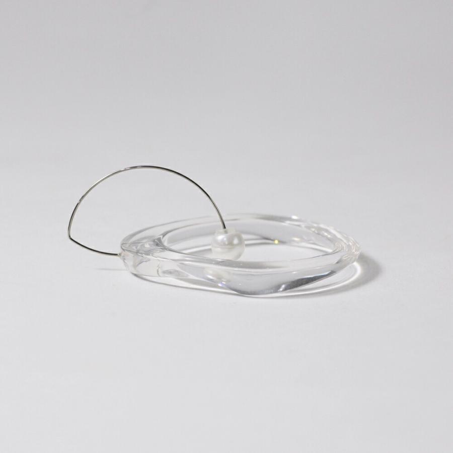 Iria Ashimine（イリア アシミネ） / CIRCLE' Transparent ピアス - CLEAR レディース ギフト プレゼント 記念日 アクセサリー ジュエリー 透明 クリア … | clear | 05