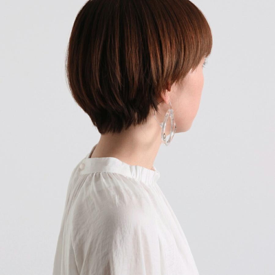 Iria Ashimine（イリア アシミネ） / CIRCLE' Transparent ピアス - CLEAR レディース ギフト プレゼント 記念日 アクセサリー ジュエリー 透明 クリア … | clear | 08