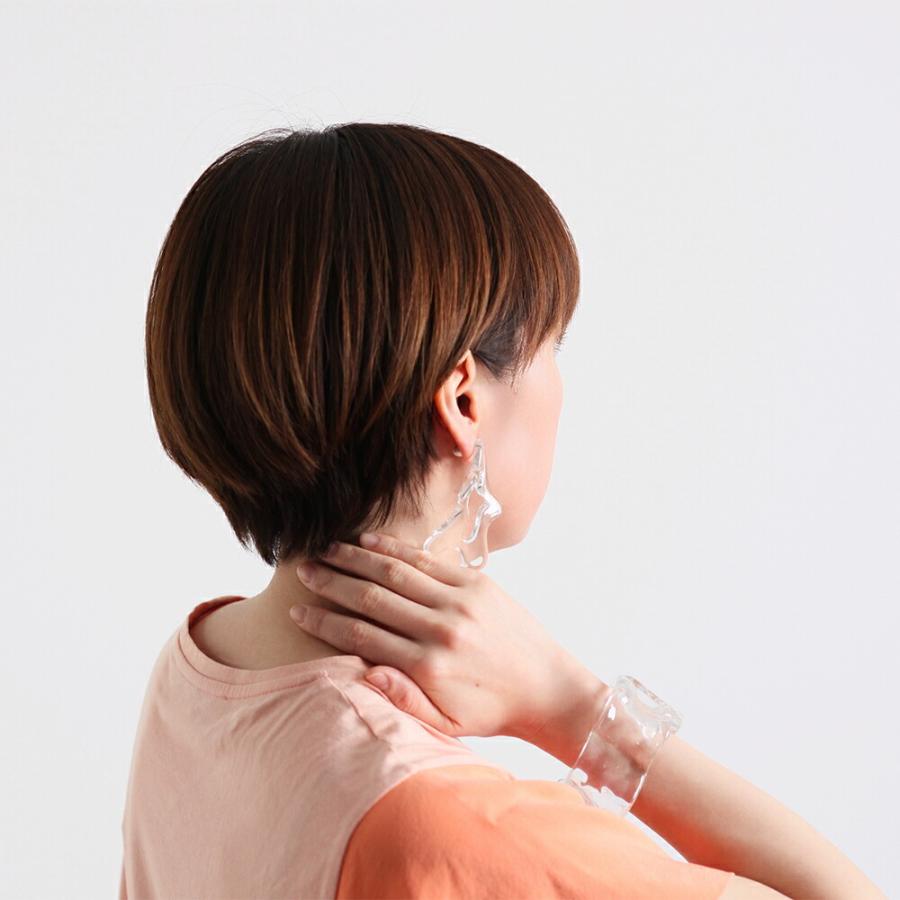 Iria Ashimine（イリア アシミネ） / Twist ピアス - CLEAR レディース ギフト プレゼント 記念日 アクセサリー ジュエリー 透明 クリア 素材 … | clear | 08