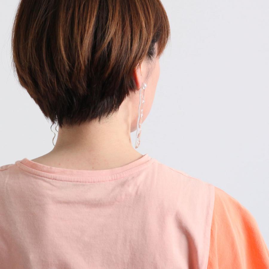 Iria Ashimine（イリア アシミネ） / Snake long ピアス - CLEAR レディース ギフト プレゼント 記念日 アクセサリー ジュエリー 透明 クリア … | clear | 06