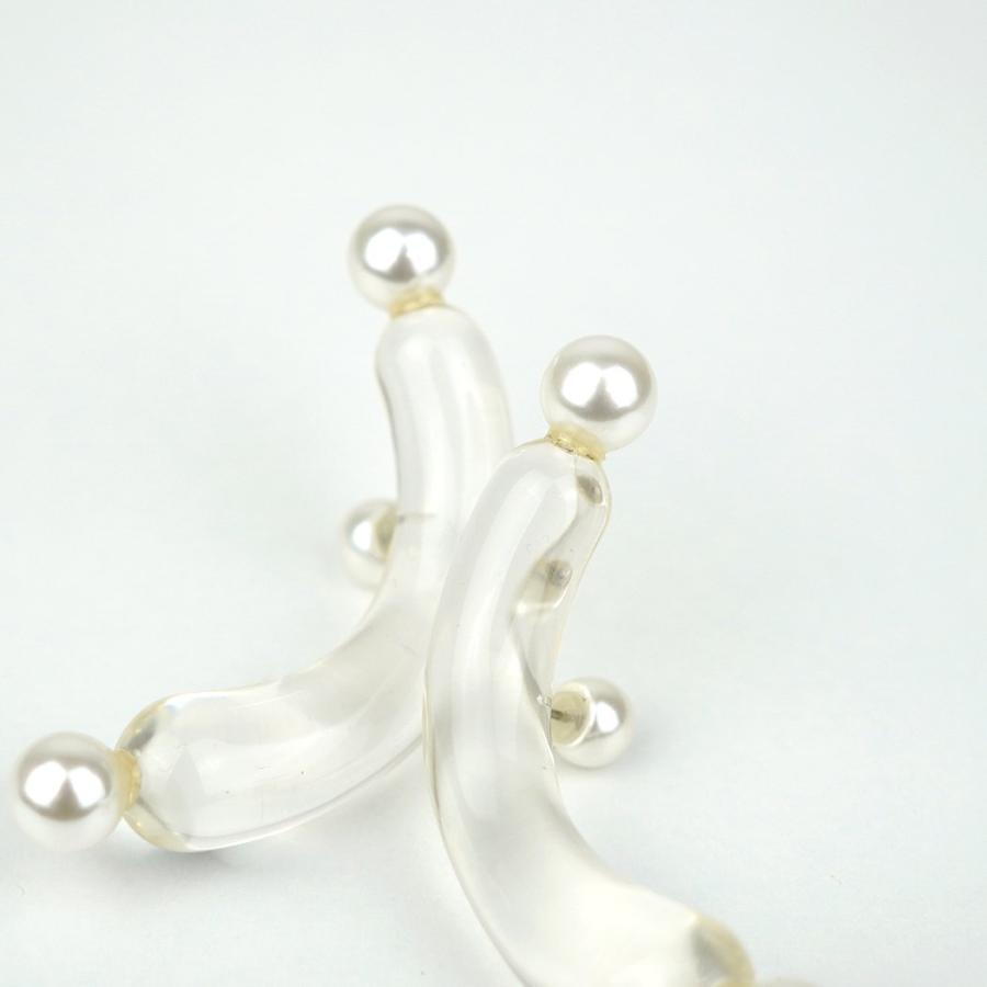 ＼ 訳あり 60%OFF／ Iria Ashimine（イリア アシミネ） / Maccheroni ピアス - CLEAR プチギフト お祝い 贈り物 ポイント 消化 買いまわり プレゼント | Eimee Law | 11