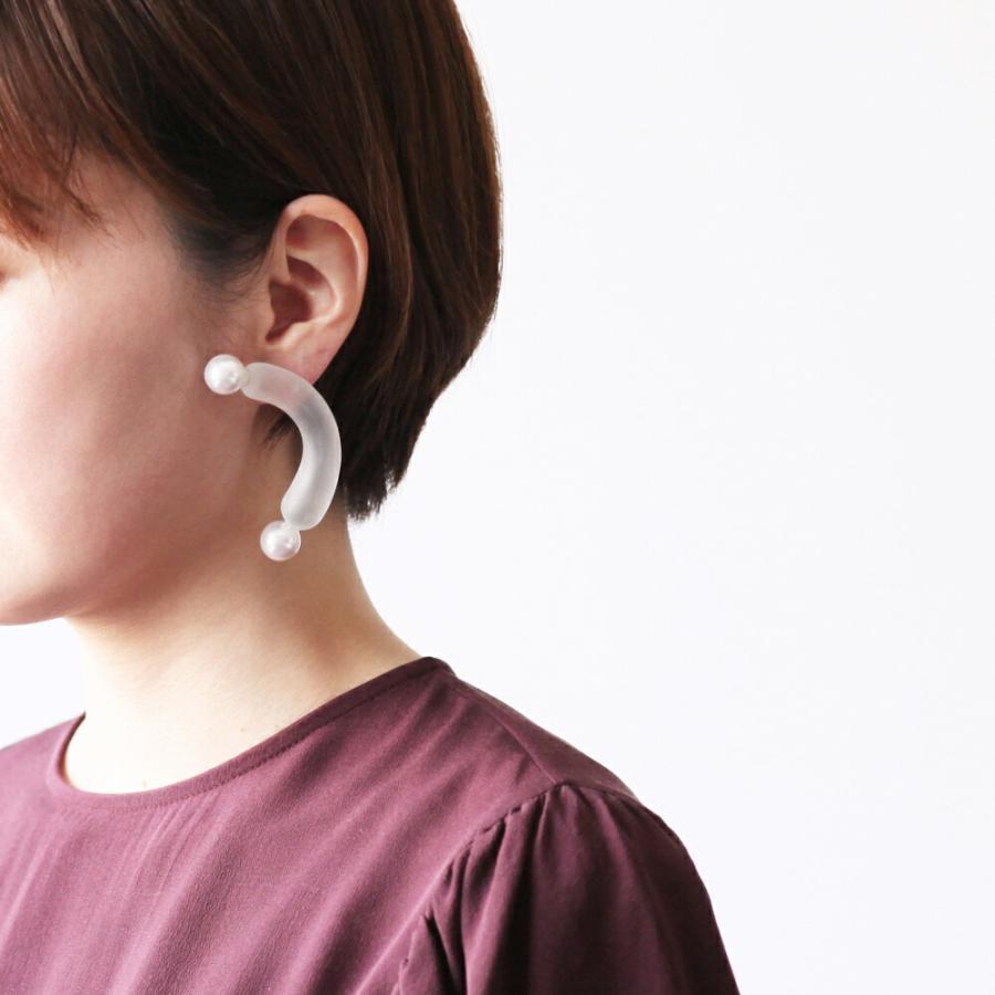 ＼ 訳あり 60%OFF／ Iria Ashimine（イリア アシミネ） / Maccheroni ピアス - MATTE プチギフト お祝い 贈り物 ポイント 消化 買いまわり プレゼント | Iria Ashimine | 05