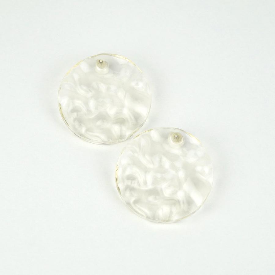 ＼ 訳あり 60%OFF／ Iria Ashimine（イリア アシミネ） / Ocean : pearl pushback ピアス - CLEAR プチギフト お祝い 贈り物 ポイント 消化 買いまわり プレゼ… | Eimee Law | 10