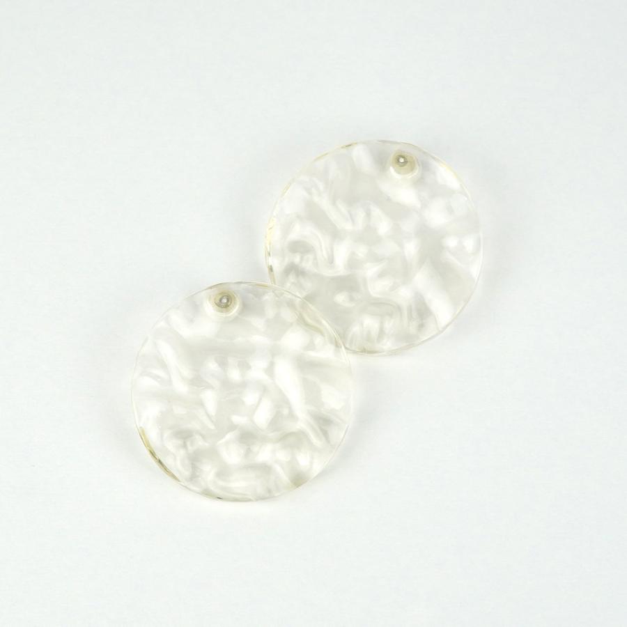 ＼ 訳あり 60%OFF／ Iria Ashimine（イリア アシミネ） / Ocean : pearl pushback ピアス - CLEAR プチギフト お祝い 贈り物 ポイント 消化 買いまわり プレゼ… | Eimee Law | 16