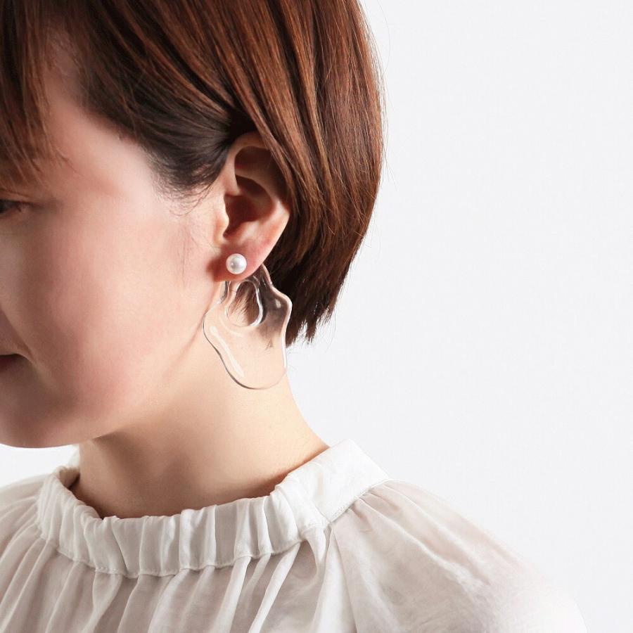 Iria Ashimine（イリア アシミネ） / After the rain : transparent ピアス レディース ギフト プレゼント 記念日 アクセサリー ジュエリー 透明 クリア 素材 … |  | 09