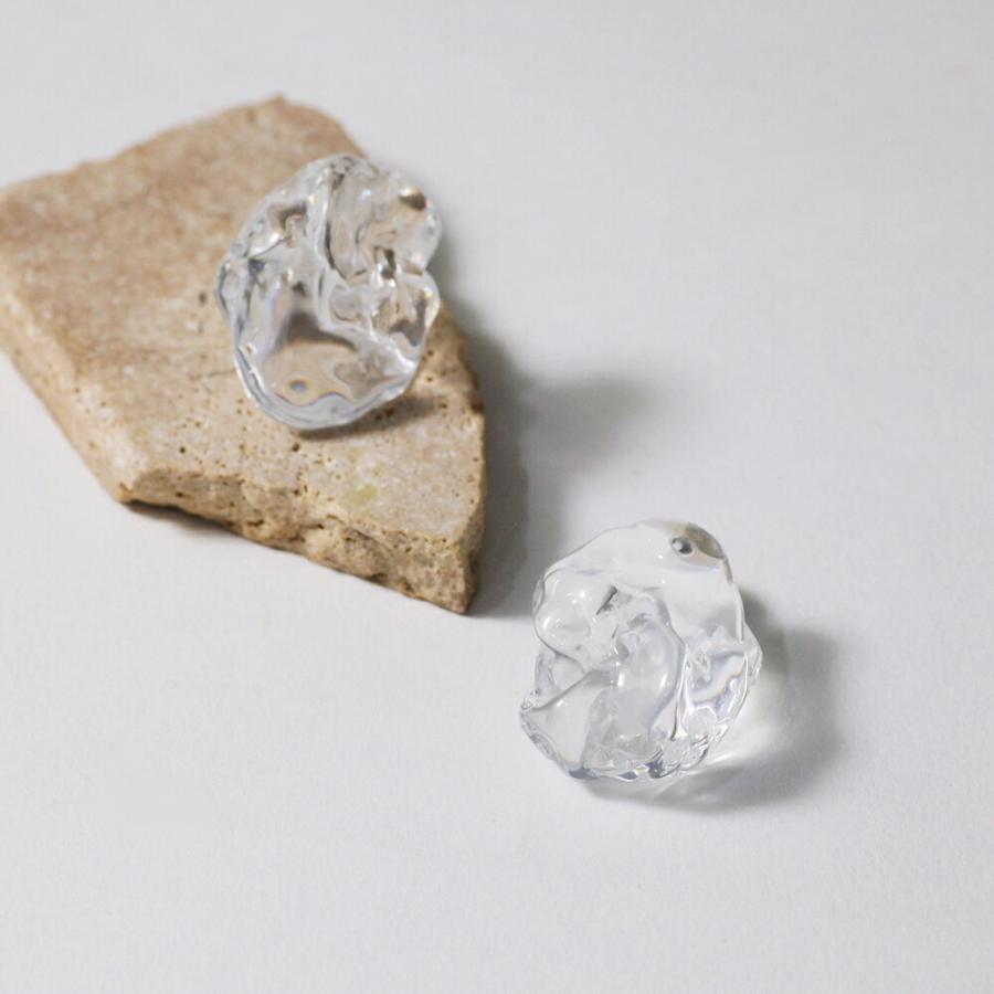 Iria Ashimine（イリア アシミネ） / ICE ピアス レディース ギフト プレゼント 記念日 アクセサリー ジュエリー 透明 クリア 素材 樹脂 大ぶり 送料無料 |  | 03