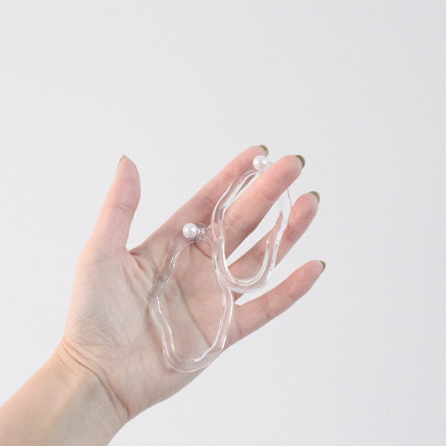 Iria Ashimine（イリア アシミネ） / PEARL DROP' transparent ピアス レディース ギフト プレゼント 記念日 アクセサリー ジュエリー 透明 クリア 素材 … | Pearl | 04