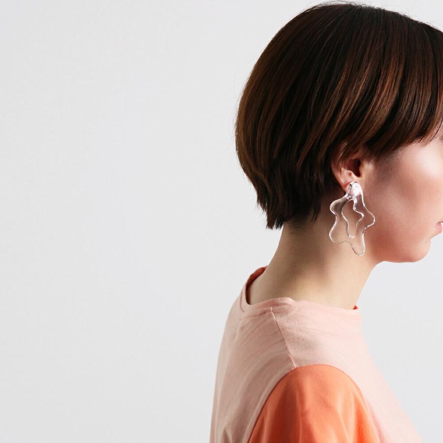 ＼ 訳あり 60%OFF／ Iria Ashimine（イリア アシミネ） / Twist イヤリング - CLEAR プチギフト お祝い 贈り物 ポイント 消化 買いまわり プレゼント | Eimee Law