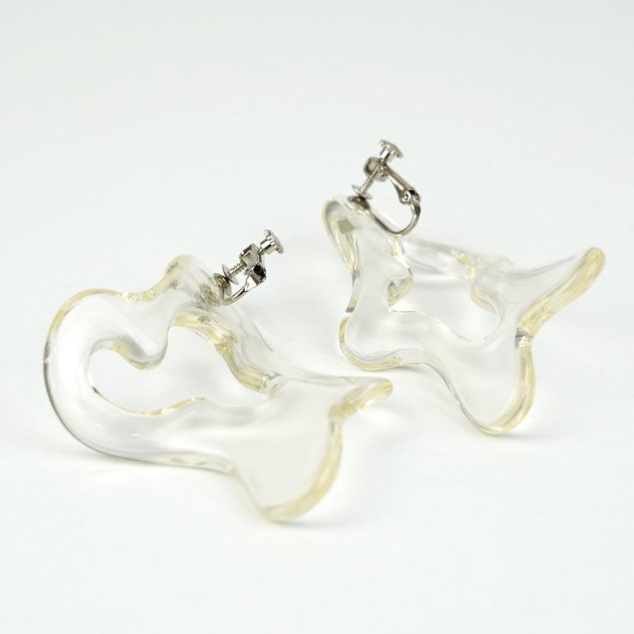 ＼ 訳あり 60%OFF／ Iria Ashimine（イリア アシミネ） / Twist イヤリング - CLEAR プチギフト お祝い 贈り物 ポイント 消化 買いまわり プレゼント | Eimee Law | 11